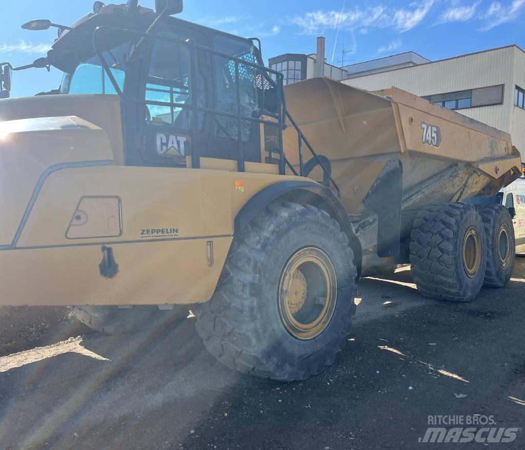 CAT 745 Σπαστό Dump Truck ADT
