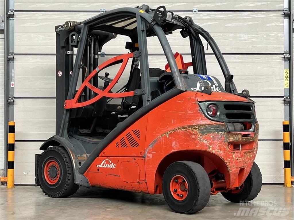 Linde H25T Περονοφόρα ανυψωτικά κλαρκ με φυσικό αέριο LPG
