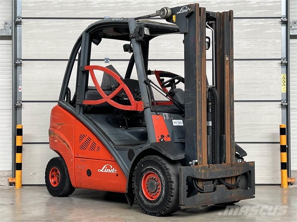 Linde H25T Περονοφόρα ανυψωτικά κλαρκ με φυσικό αέριο LPG