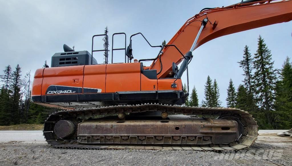 Doosan DX 340 LC Εκσκαφείς με ερπύστριες