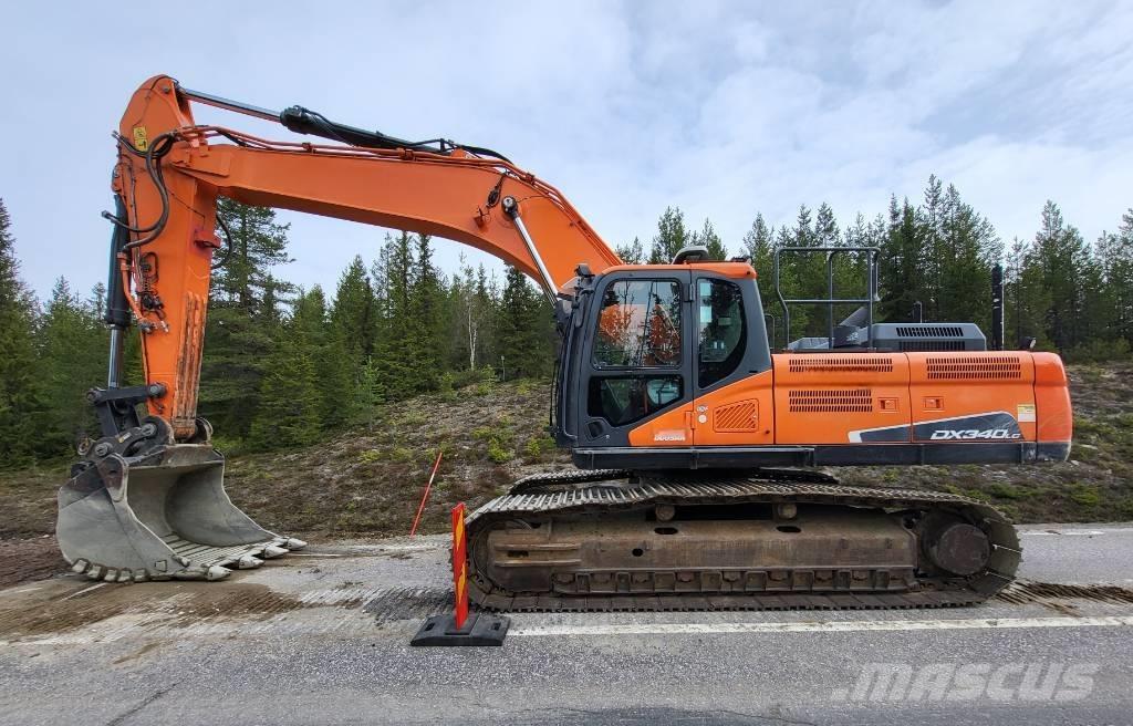 Doosan DX 340 LC Εκσκαφείς με ερπύστριες
