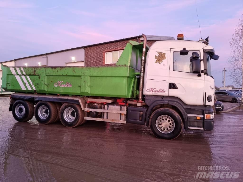 Scania R 480 8X4 Φορτηγά φόρτωσης κάδων