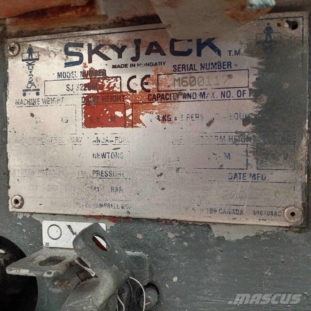 SkyJack SJ 3220 Ανυψωτήρες ψαλιδωτής άρθρωσης