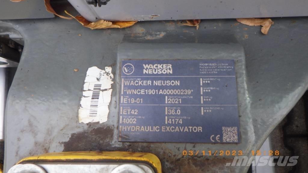 Wacker Neuson ET42 Εκσκαφείς με ερπύστριες