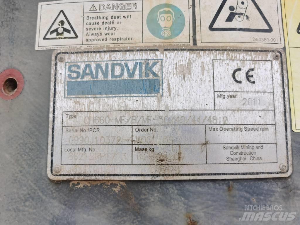 Sandvik CH 660 Σπαστήρες