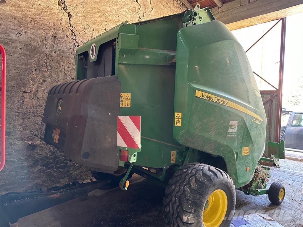 John Deere V461M Πρέσες κυλινδρικών δεμάτων