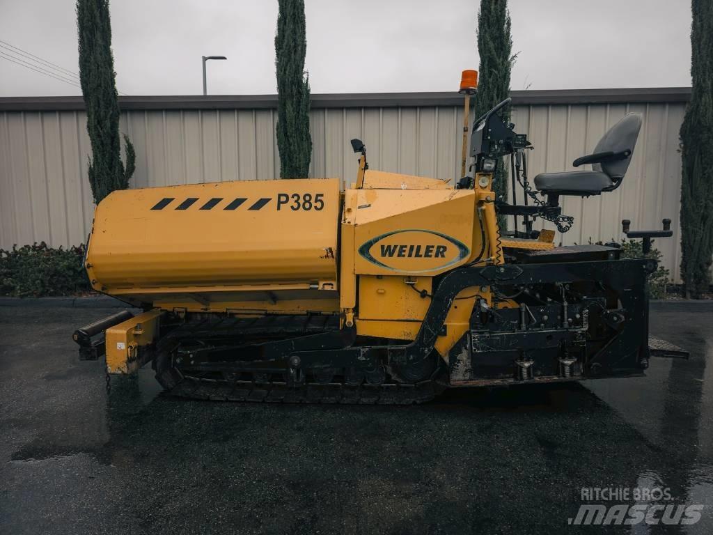 Weiler P385 Επίστρωση ασφάλτου