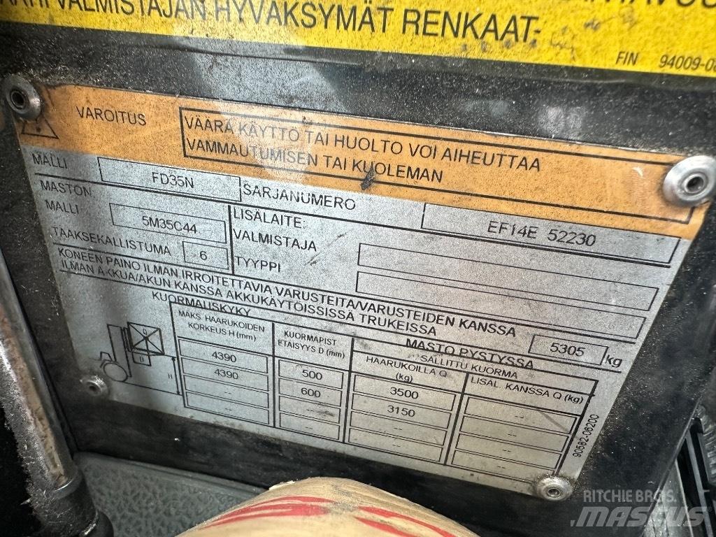 Mitsubishi FD 35 N Πετρελαιοκίνητα Κλαρκ