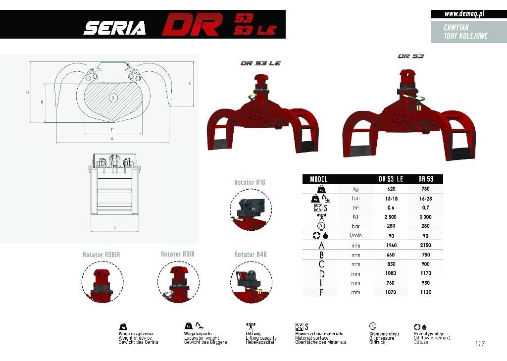  DEMOQ DR53 Αρπάγες