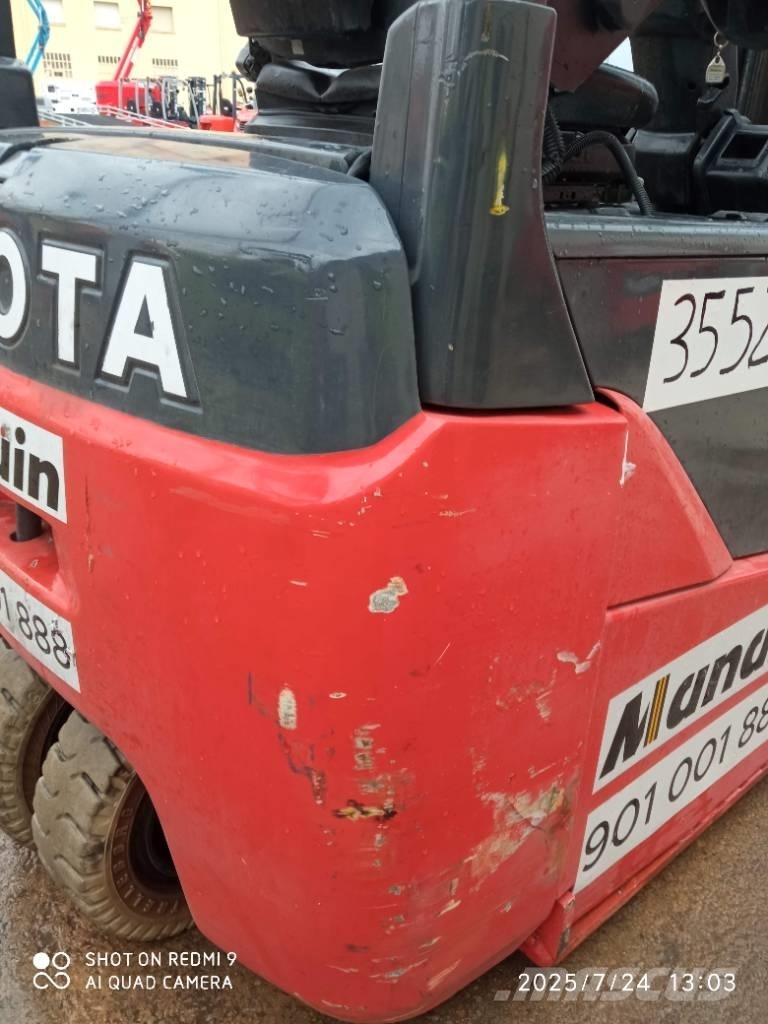 Toyota 8FBE16T Ηλεκτρικά περονοφόρα ανυψωτικά κλαρκ