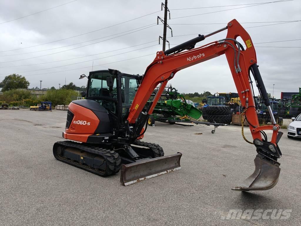 Kubota KX 060-5 Εκσκαφάκι (διαβολάκι) < 7t