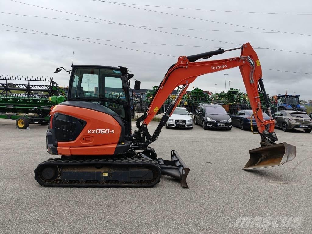 Kubota KX 060-5 Εκσκαφάκι (διαβολάκι) < 7t