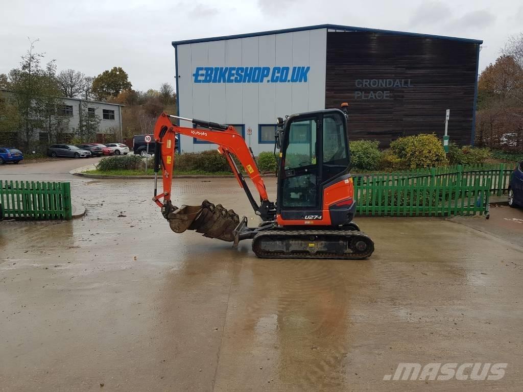 Kubota U27-4 Εκσκαφάκι (διαβολάκι) < 7t