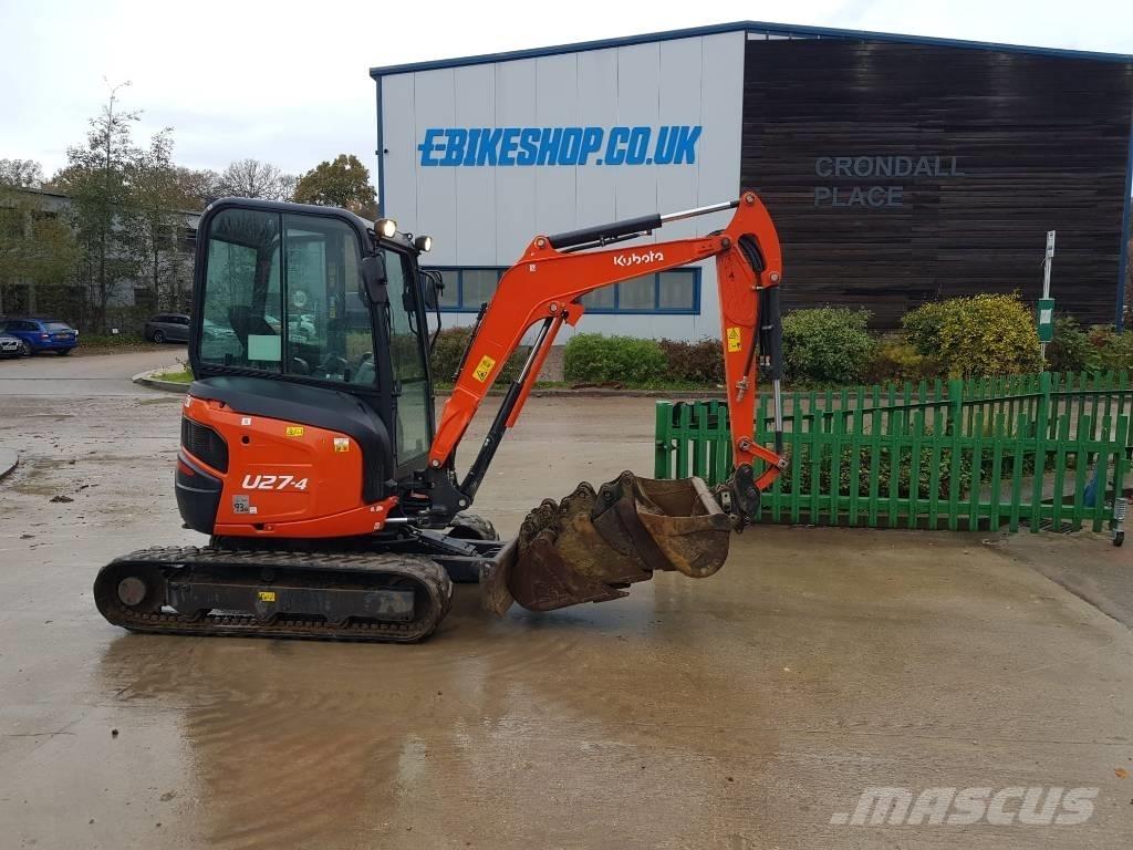 Kubota U27-4 Εκσκαφάκι (διαβολάκι) < 7t