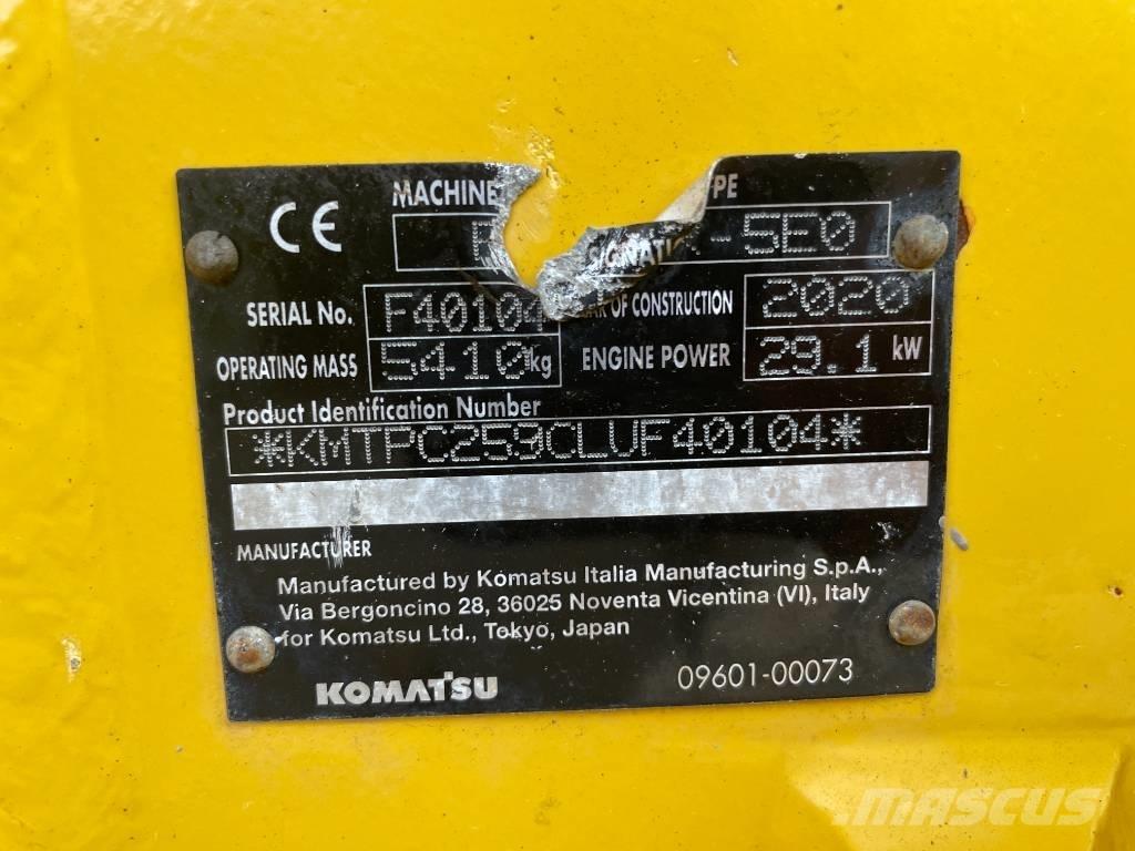 Komatsu PC 55 MR-5E0 Εκσκαφάκι (διαβολάκι) < 7t