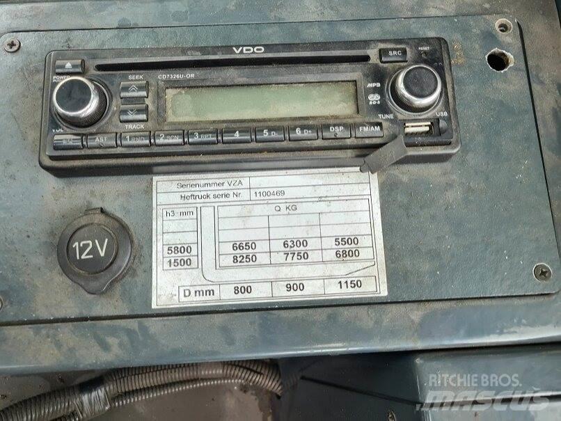  Z100 HD Ηλεκτρικά περονοφόρα ανυψωτικά κλαρκ