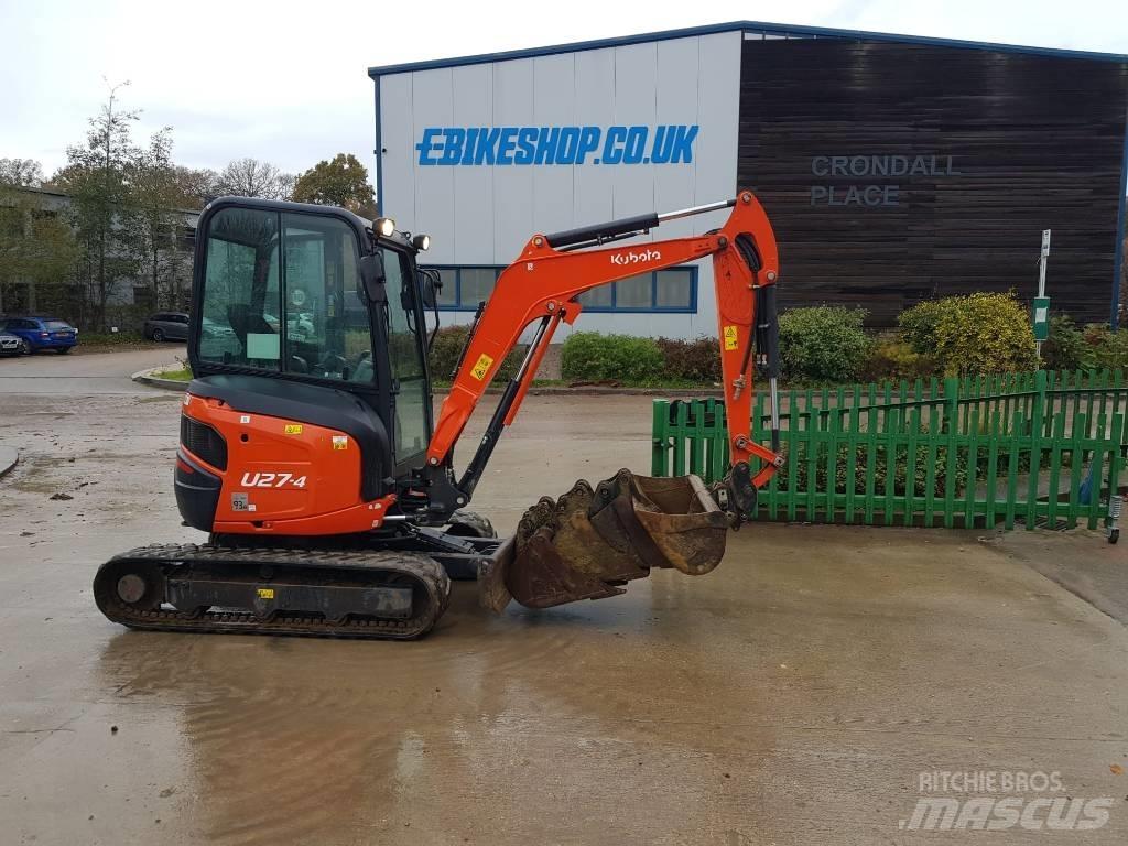 Kubota U27-4 Εκσκαφάκι (διαβολάκι) < 7t