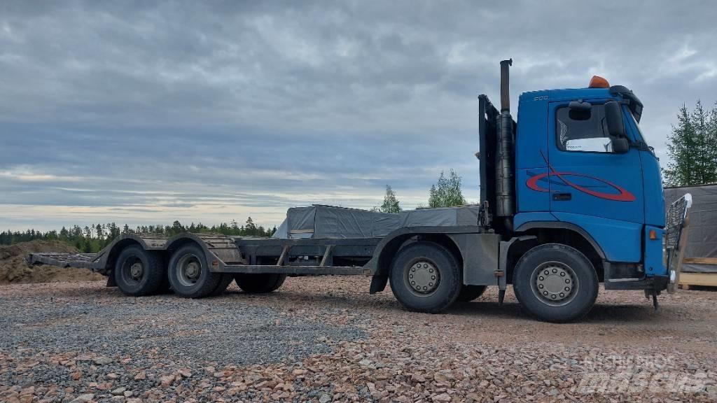 Volvo FH12 8x4 Φορτηγά μεταφοράς δασικών μηχανημάτων