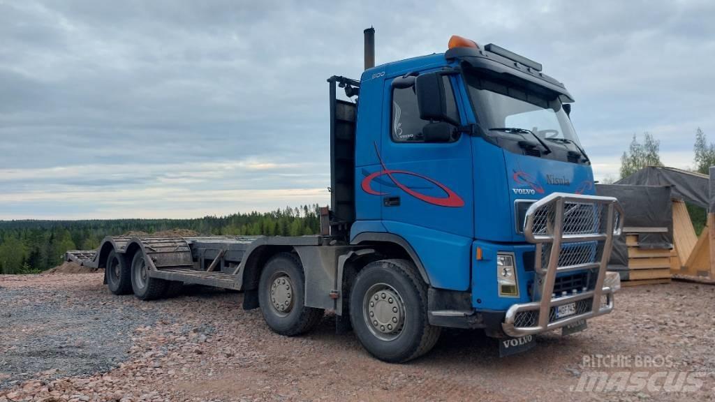 Volvo FH12 8x4 Φορτηγά μεταφοράς δασικών μηχανημάτων