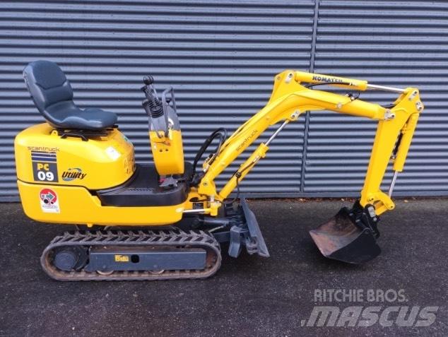 Komatsu PC 9 Εκσκαφάκι (διαβολάκι) < 7t