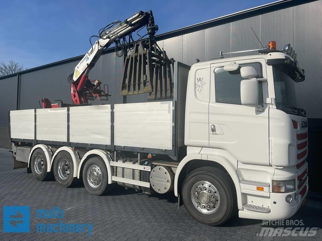 Scania R500 V8 Φορτηγά Kαρότσα με ανοιγόμενα πλαϊνά