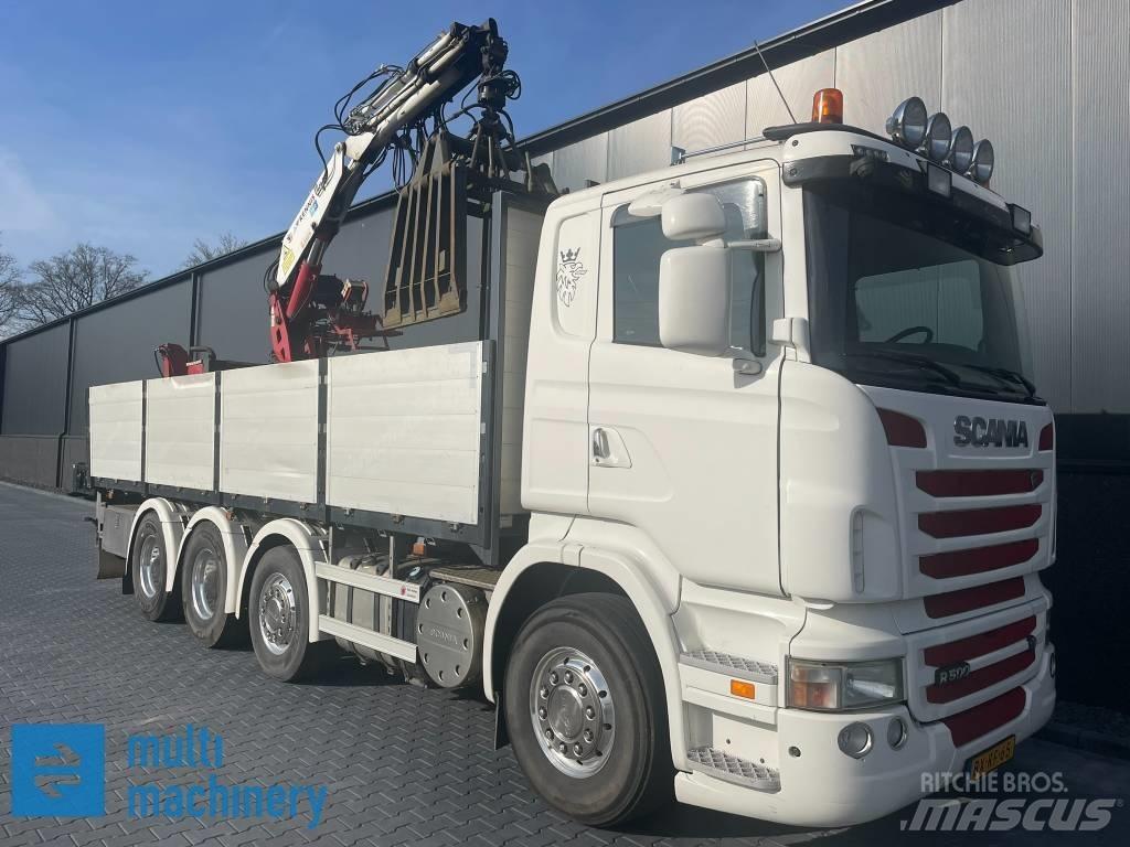 Scania R500 V8 Φορτηγά Kαρότσα με ανοιγόμενα πλαϊνά