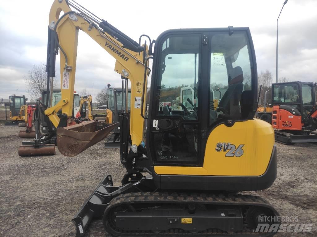 Yanmar SV 26 2017r Εκσκαφάκι (διαβολάκι) < 7t