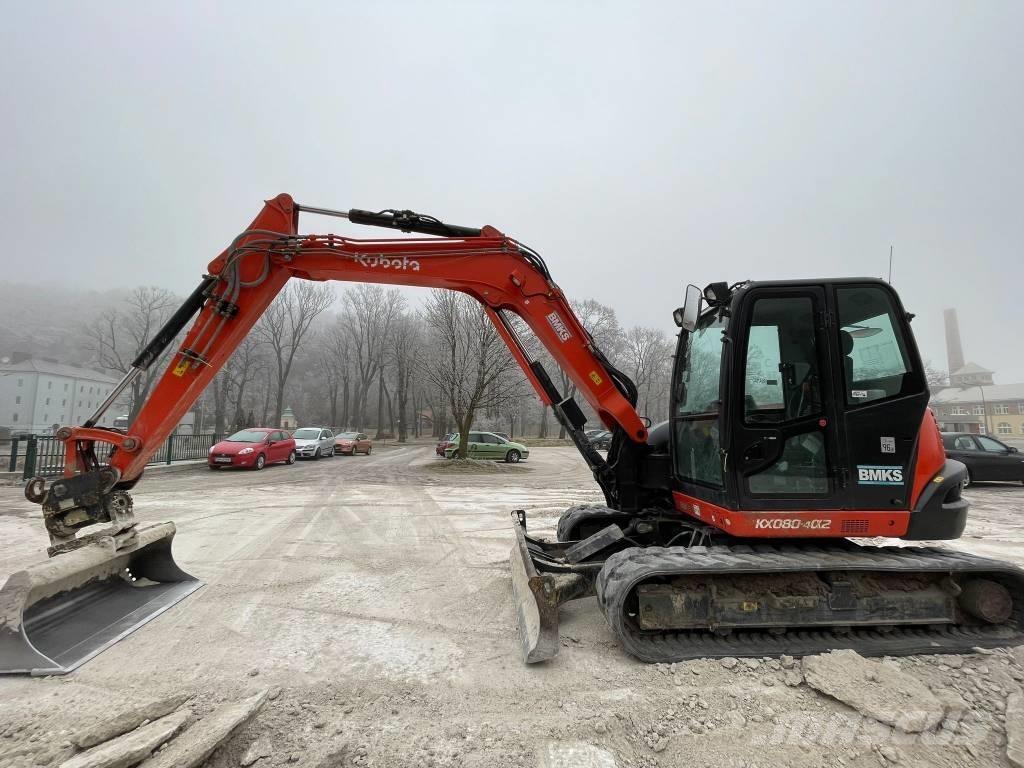 Kubota KX 080-4a2 Μίνι εκσκαφείς 7t - 12t