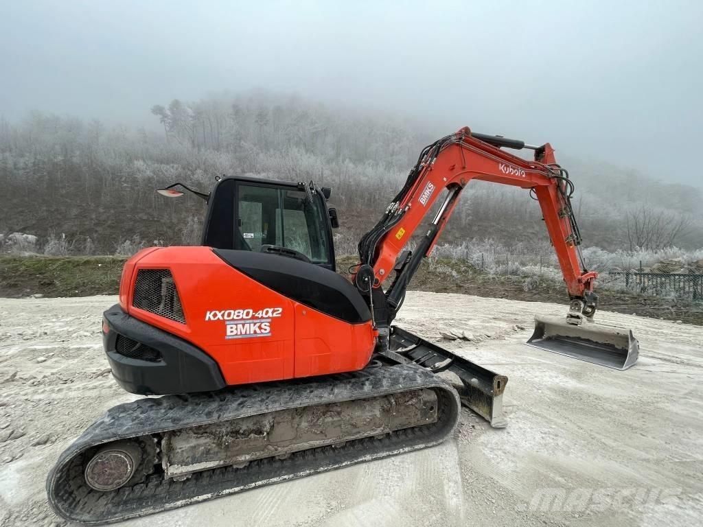 Kubota KX 080-4a2 Μίνι εκσκαφείς 7t - 12t