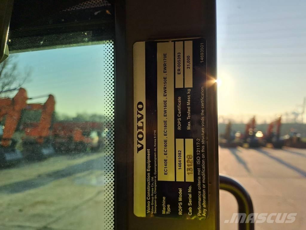 Volvo EW160E Εκσκαφείς με τροχούς - λάστιχα