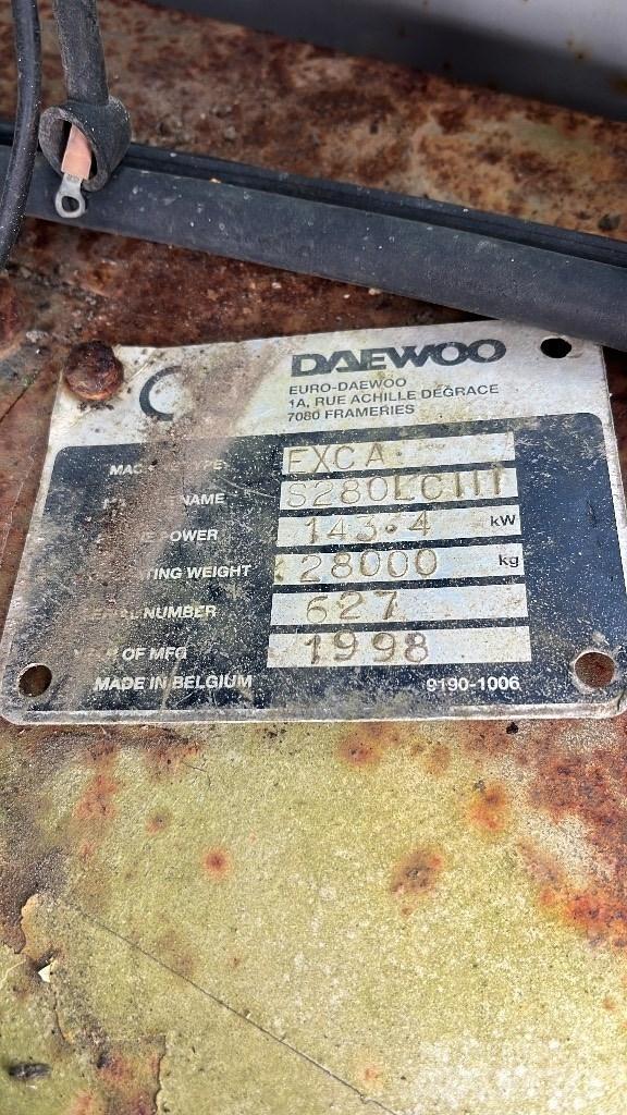 Daewoo Solar 280 LC Εκσκαφείς με ερπύστριες
