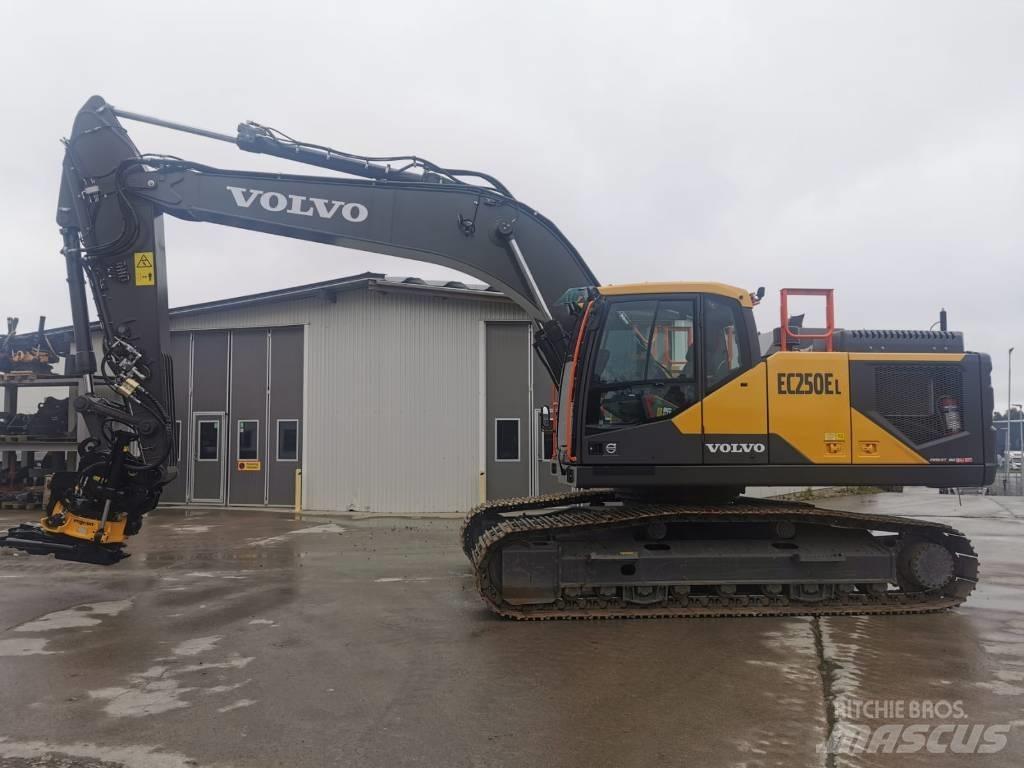 Volvo EC250EL Εκσκαφείς με ερπύστριες