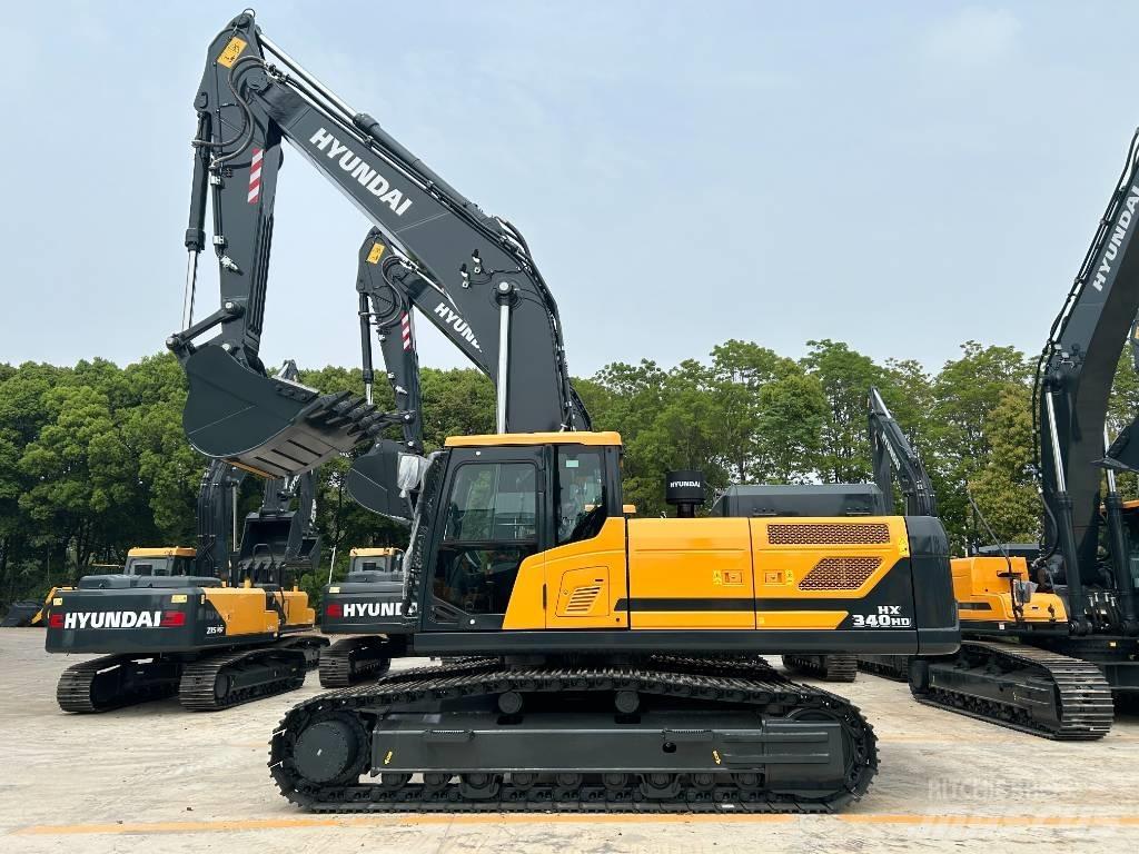 Hyundai HX 340 HD Εκσκαφείς με ερπύστριες