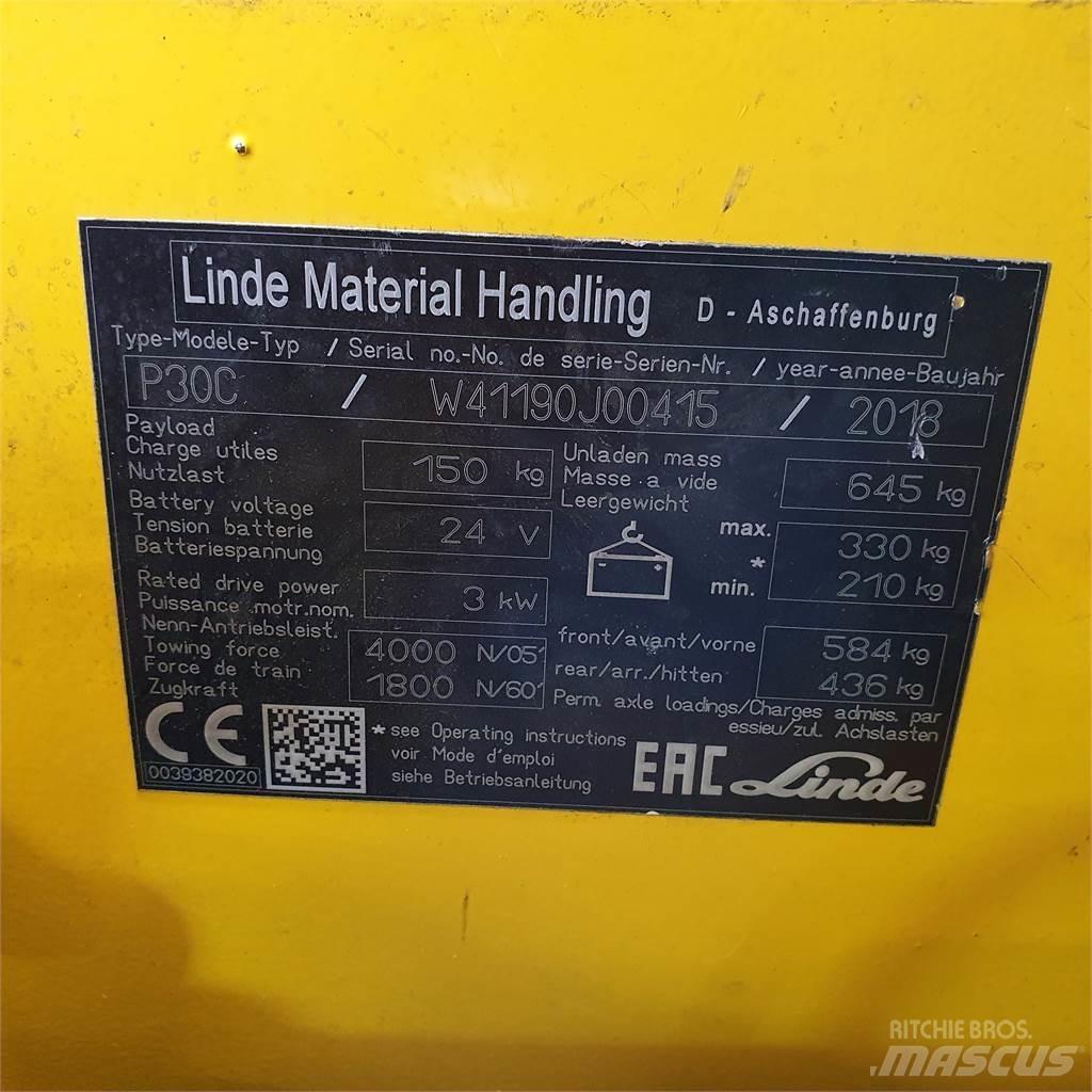 Linde P30C Φορτηγά ρυμούλκησης