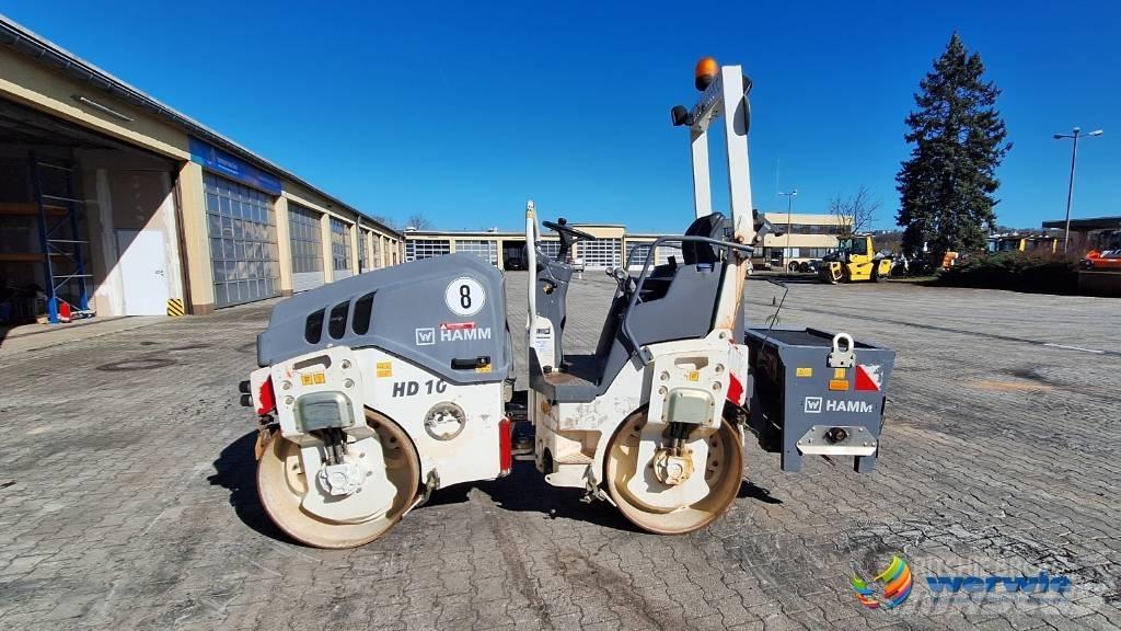 Hamm HD 10 VV Οδοστρωτήρες διπλού κυλίνδρου