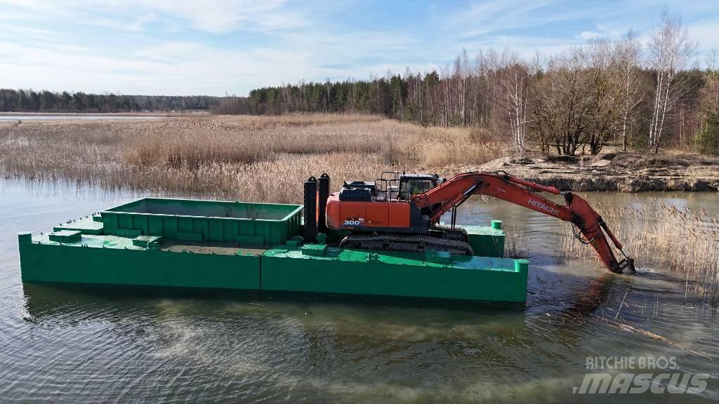  Dredge pontoon barge Βυθοκόροι