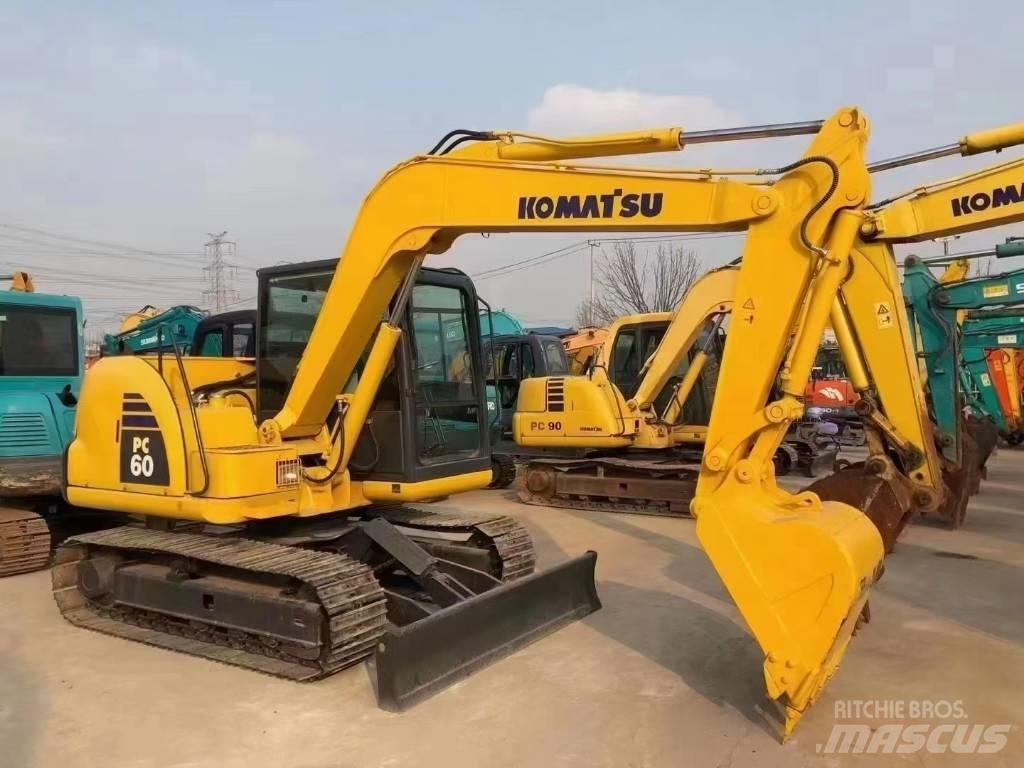 Komatsu PC60-8 Εκσκαφάκι (διαβολάκι) < 7t