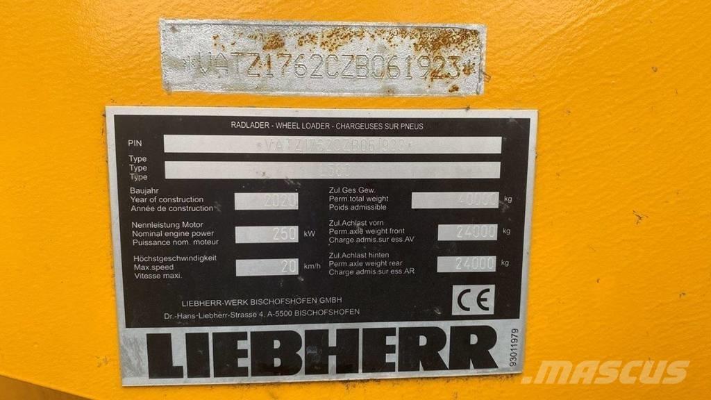 Liebherr L 580 LG Φορτωτές με λάστιχα (Τροχοφόροι)