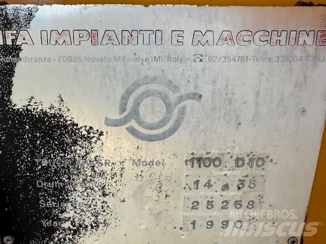 Cifa RY 1100 Εξαρτήματα σκυροδέματος