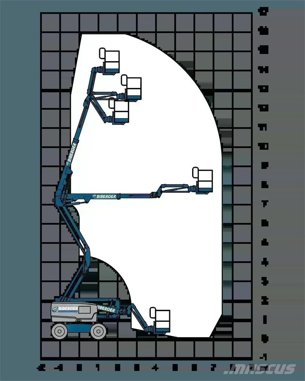 Genie Z45 XC Ανυψωτήρες με αρθρωτό βραχίονα