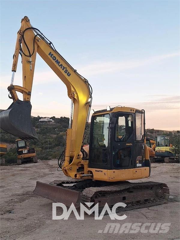 Komatsu PC80 Εκσκαφάκι (διαβολάκι) < 7t