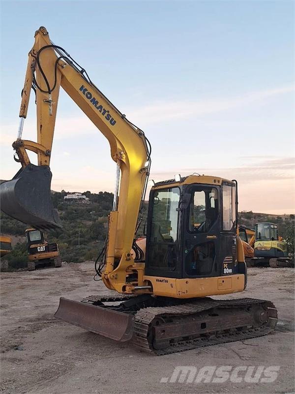 Komatsu PC80 Εκσκαφάκι (διαβολάκι) < 7t