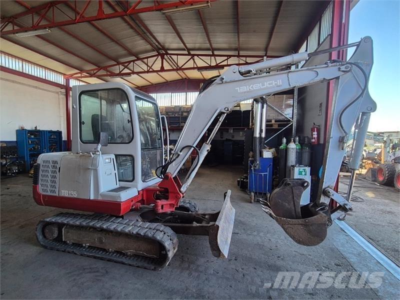 Takeuchi TB135 Εκσκαφάκι (διαβολάκι) < 7t