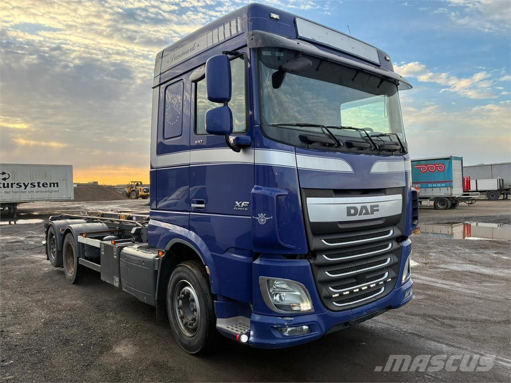 DAF XF 510 FAN Φορτηγά με γερανό & γάτζο