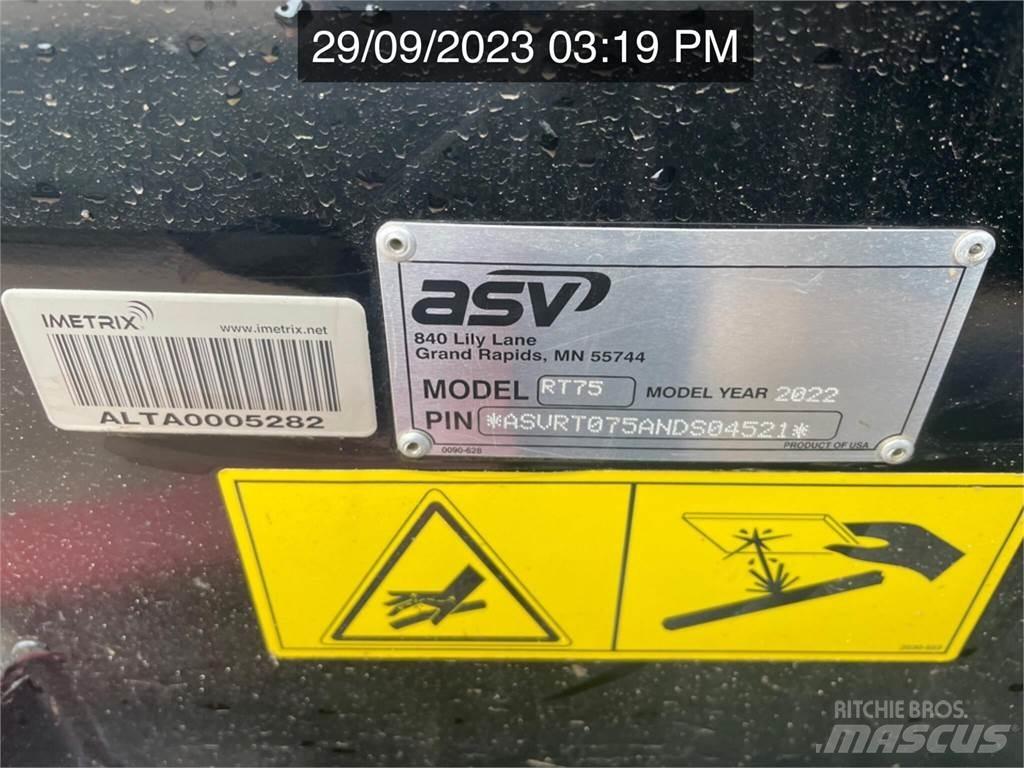 ASV POSI-TRACK RT75 Φορτωτάκια