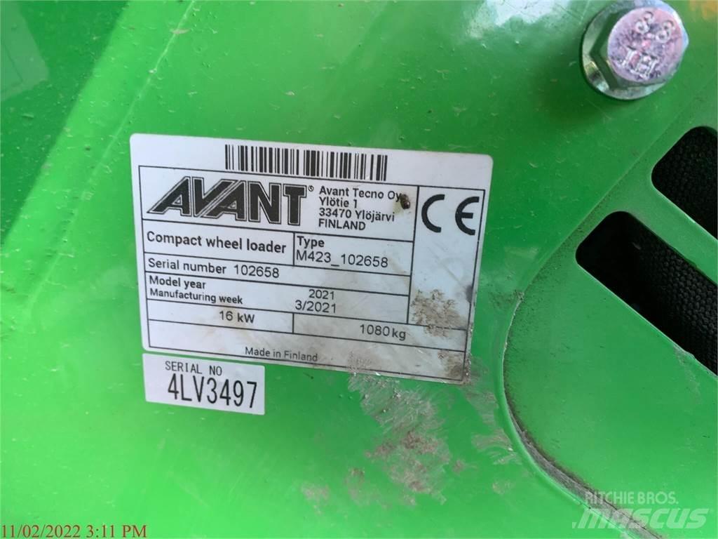 Avant 423 Φορτωτές με λάστιχα (Τροχοφόροι)