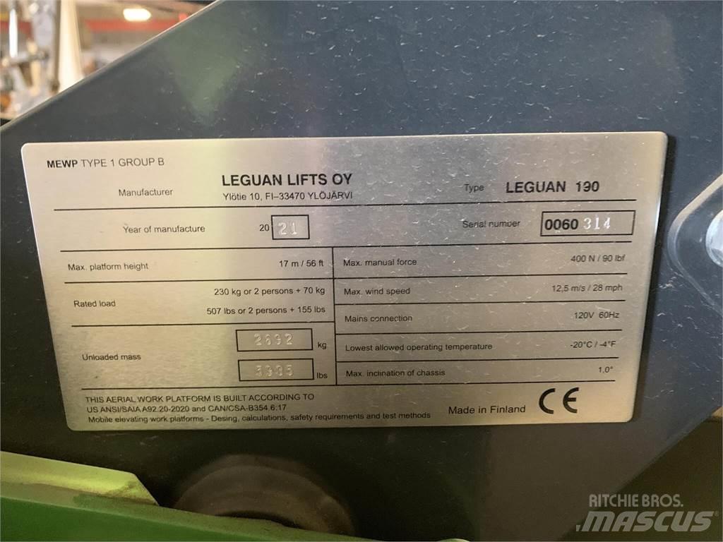Avant LEGUAN 190 Ανυψωτήρες με αρθρωτό βραχίονα