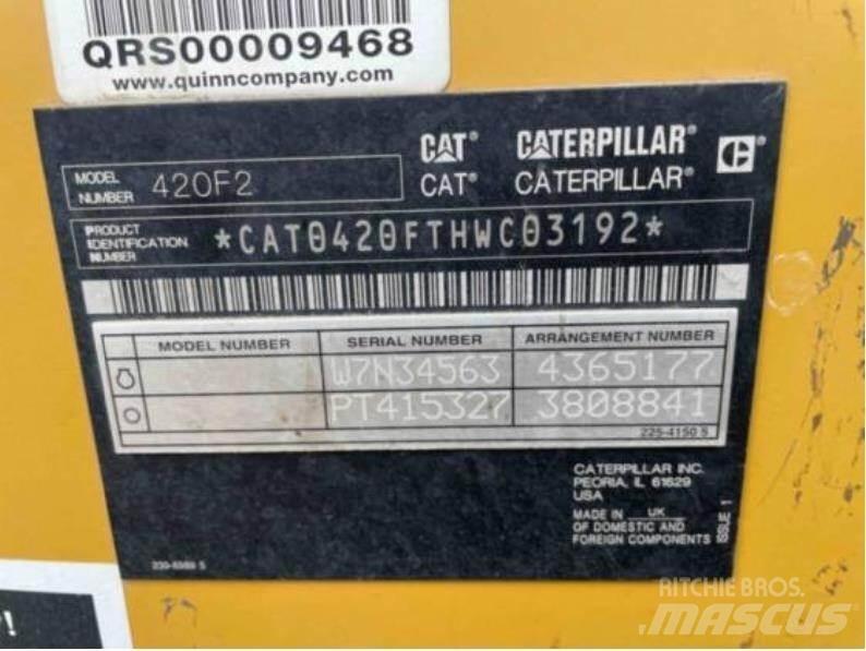 CAT 420F2 Εκσκαφείς Φορτωτές τύπου JCB