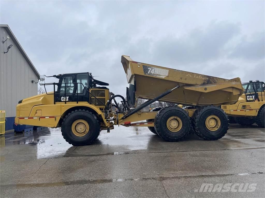 CAT 745 Σπαστό Dump Truck ADT