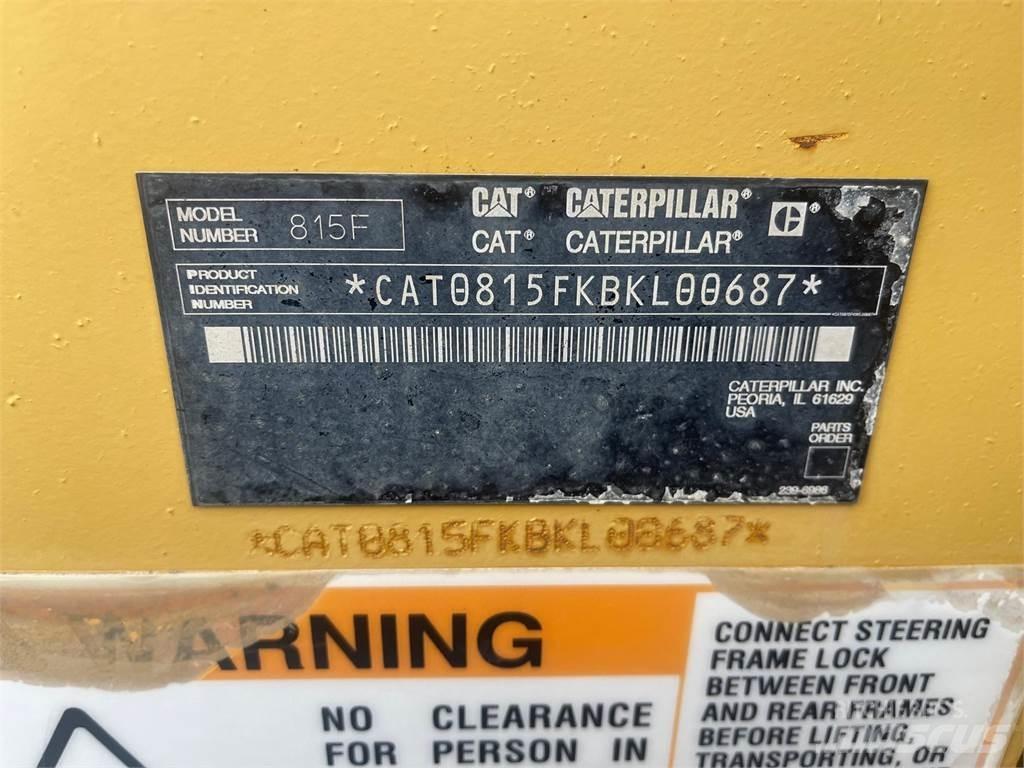 CAT 815F Κύλινδροι συμπίεσης αποβλήτων